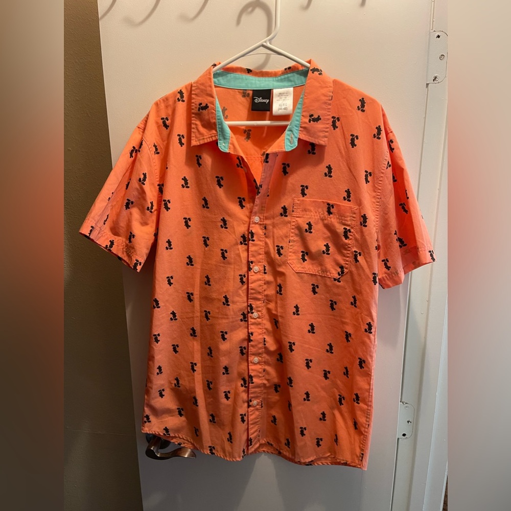 Mickey Mouse casual bottom down shirt